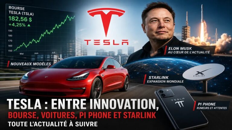 Tesla : entre nouvelles voitures, action en Bourse, Pi Phone et Starlink, ce qu’il faut retenir