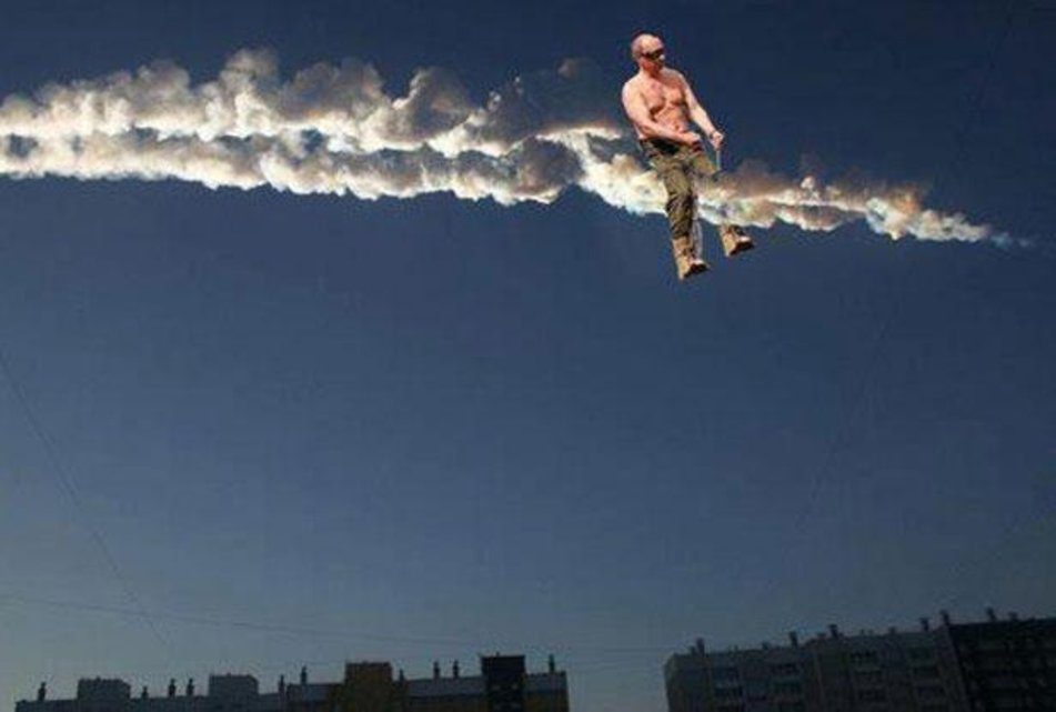 Humour: La météorite inspire les Russes