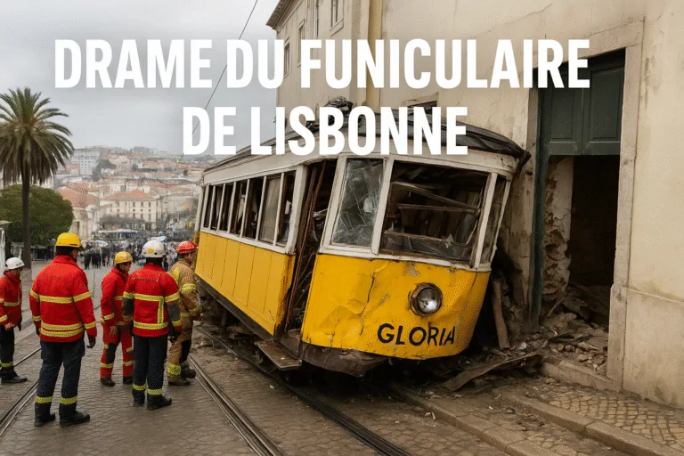 Drame funiculaire Lisbonne