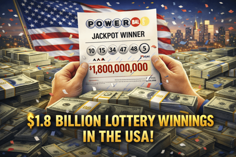 Un jackpot de 1,8 milliard : le cadeau de Noël le plus fou de l’histoire