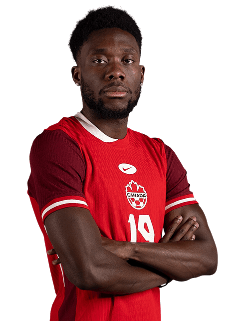 Alphonso Davies joueur canada et Bayern Munich