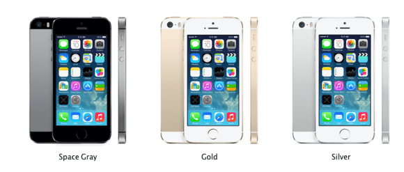 iphone 5s colors