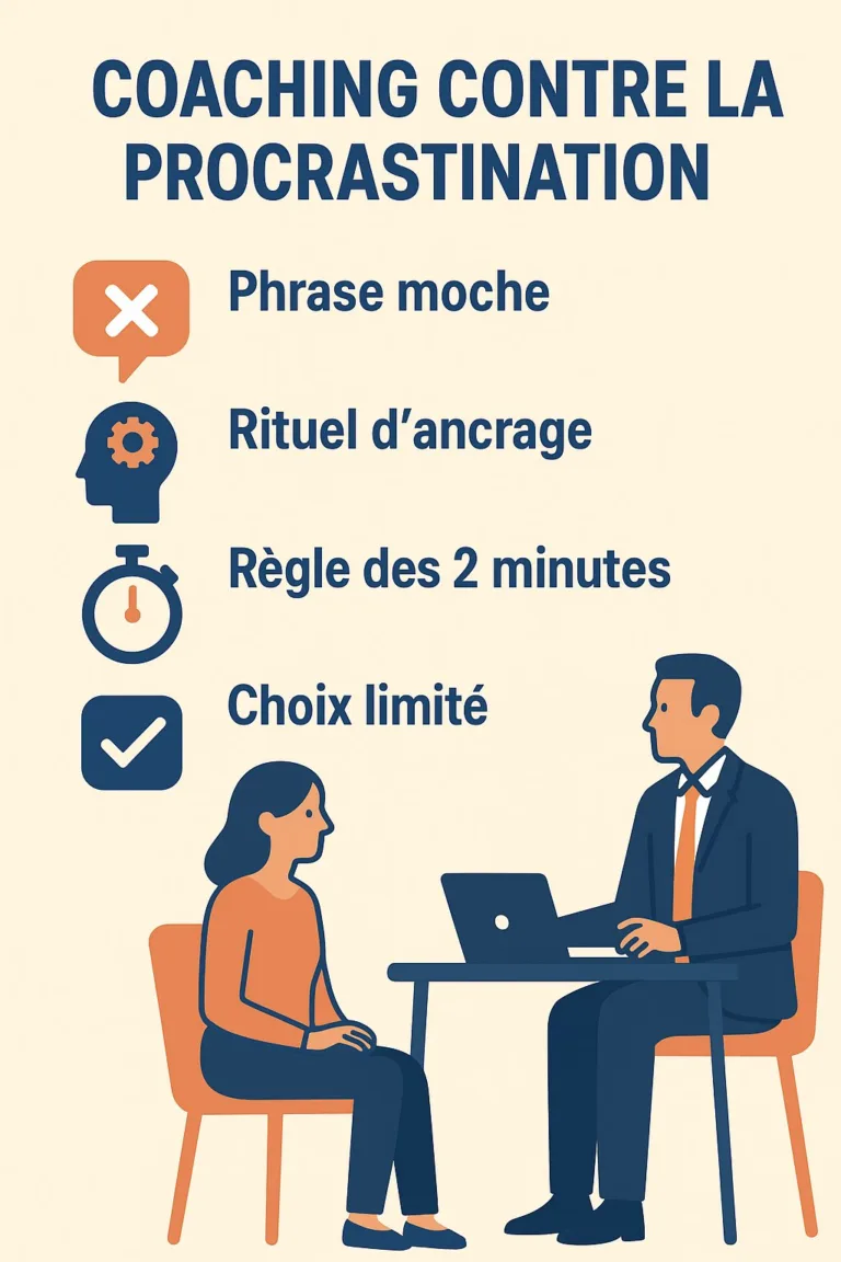 coaching gratuit contre la procrastination