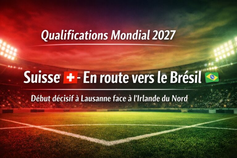 Mondial 2027 au Brésil pour la Suisse