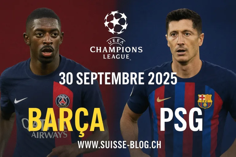 Barça-PSG choc de la Ligue des Champions 2025