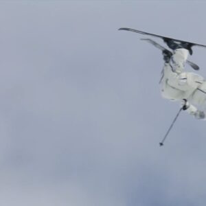 Eileen GU a du répondant face aux journalistes en plein saut slopestyle ski femmes