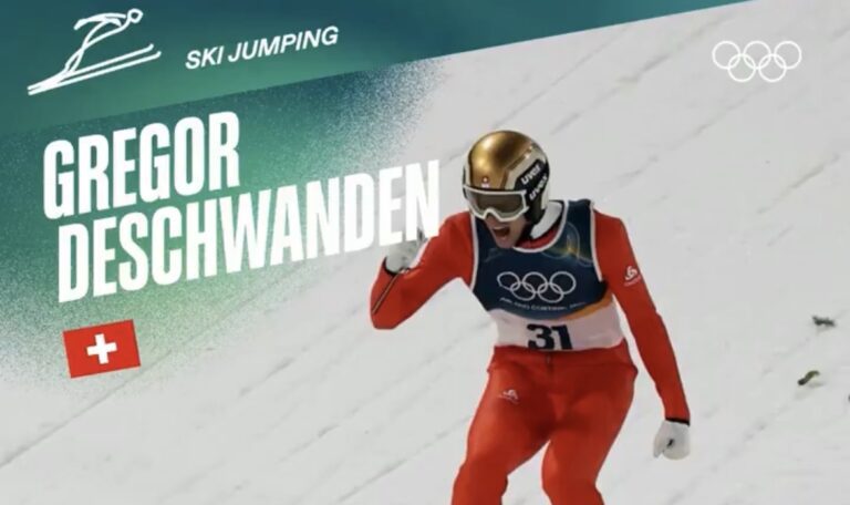 Bronze historique pour Gregor Deschwanden sur le petit tremplin