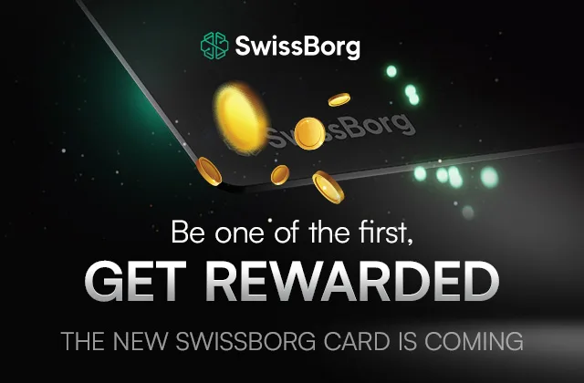 Swissborg carte visa Mastercard crypto