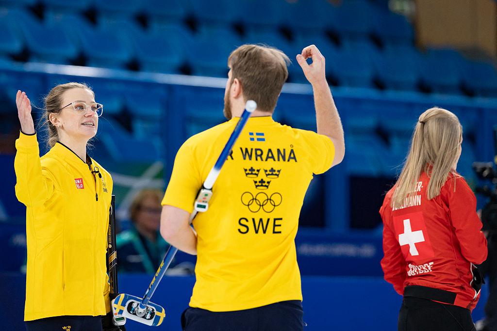 JO 2026 famille Wrana suède champion olympqiue curling mixte