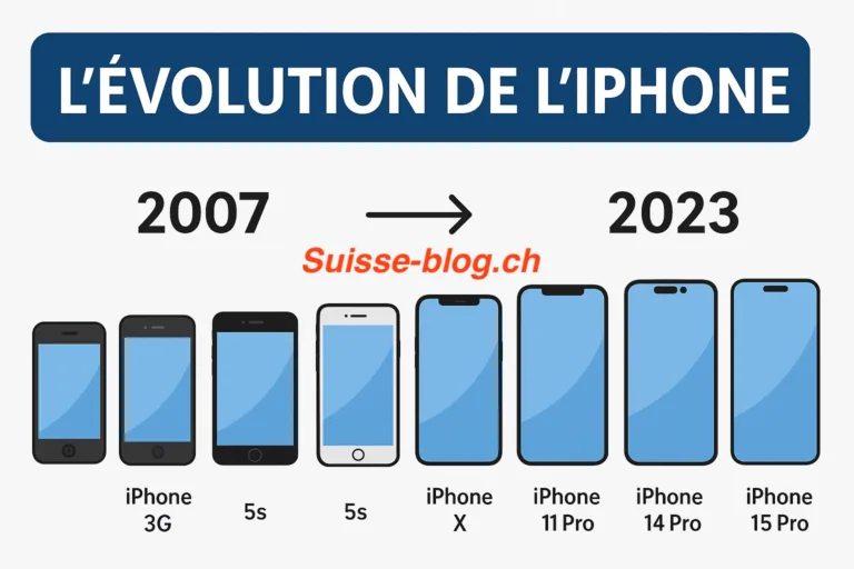 histoire de l'iPhone étape de l'évolution de l'appareil de 2007 à 2025