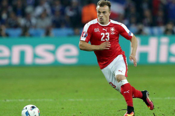 Shaqiri coupe du monde 2018 avec la Suisse