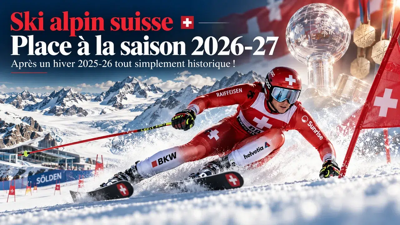 Ski alpin Suisse avant la saison 2026-2027 palmarès de la saison 2025-26