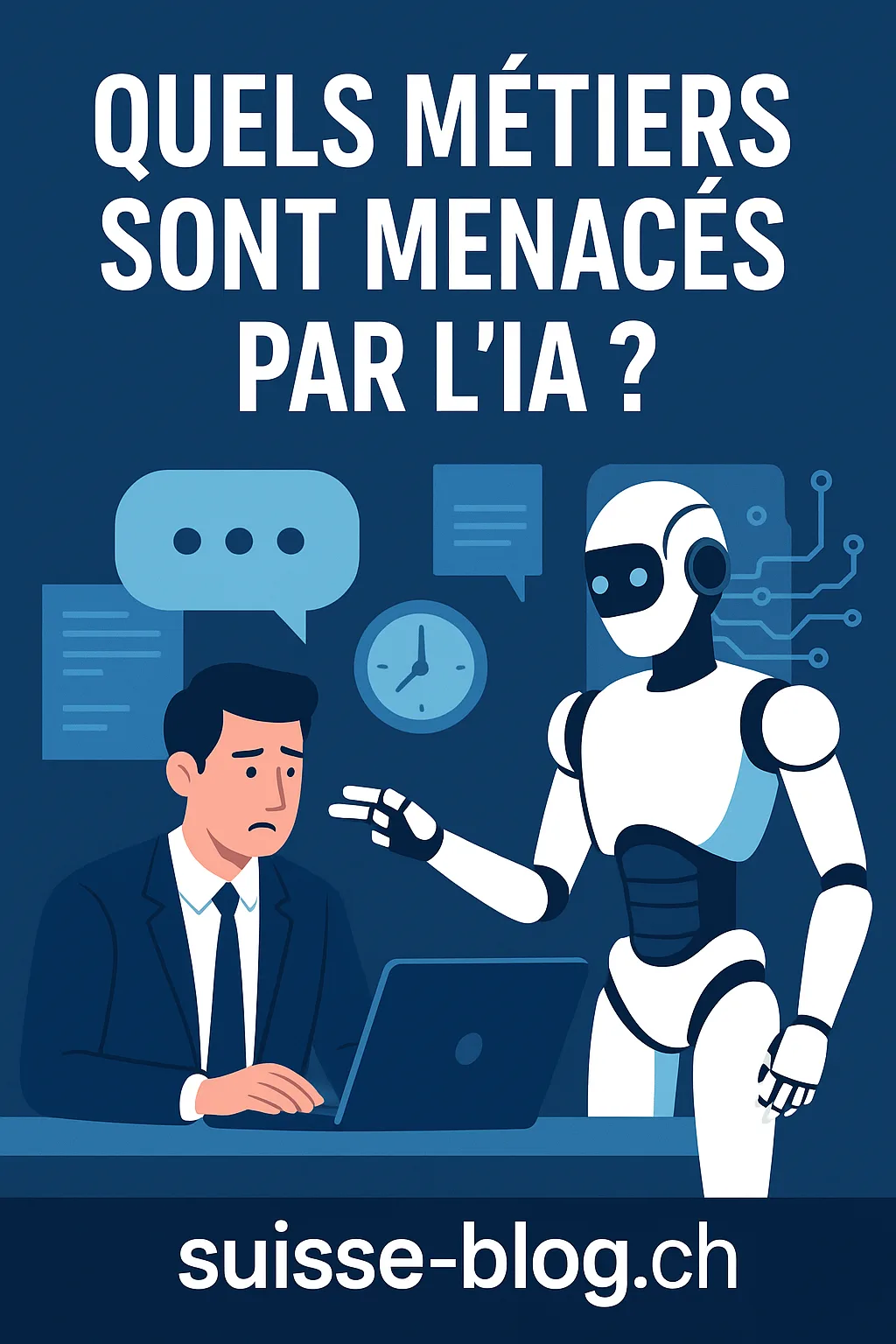 Quels métiers sont les plus menacés par l’arrivée de l’intelligence artificielle ?