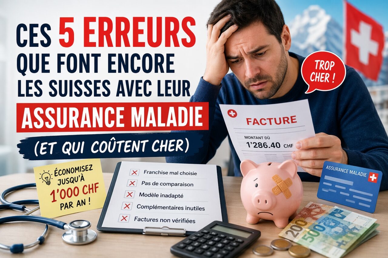 assurance maladie 5 erreurs à éviter pour payer moins cher