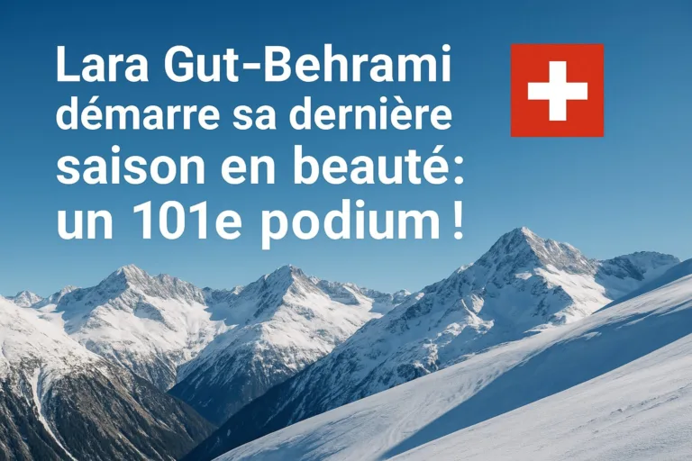 bon début de saison lara gut-beyrami 3e à Sölden
