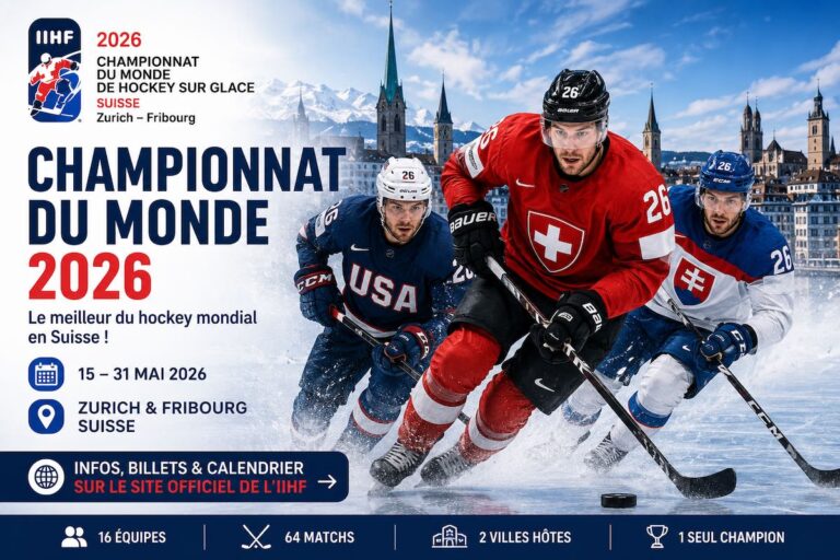 championnat du monde 2026 hockey sur glace fribourg Zurich