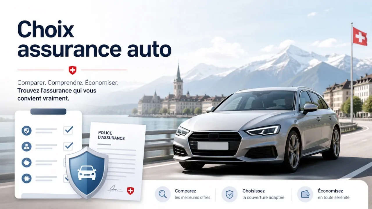 choix assurance auto en Suisse comparer couverture