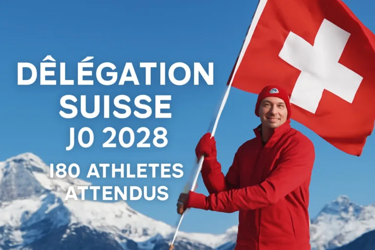 délégation Suisse JO 2026 180 athletes Milan Cortina
