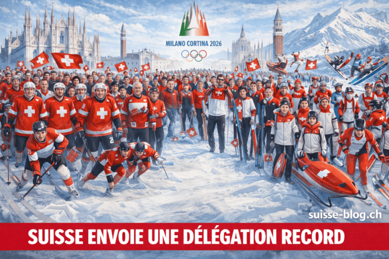 délégation Suisse Jeux Olympiques d'hiver de Milan Cortina 2026