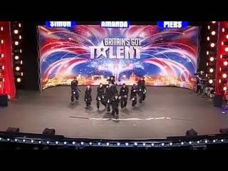 Diversity Britain got talant 2009 champions Diversity groupe de danse anglais victorieux de l'mission Britain got talent 2009