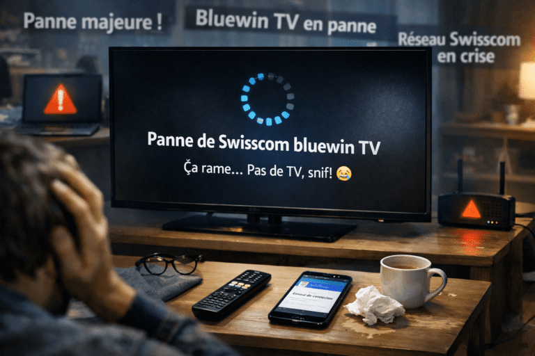 Panne de Swisscom : Teleboy vient à mon secours