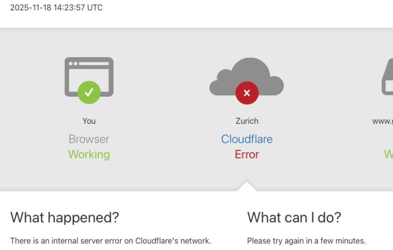 panne internet majeur 18 novembre 2025 chatgtp facebook x