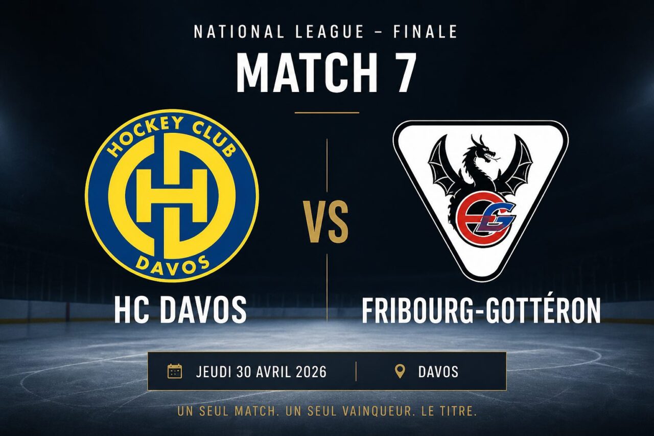 finale national league hockey Davos - Fribourg-Gottéron
