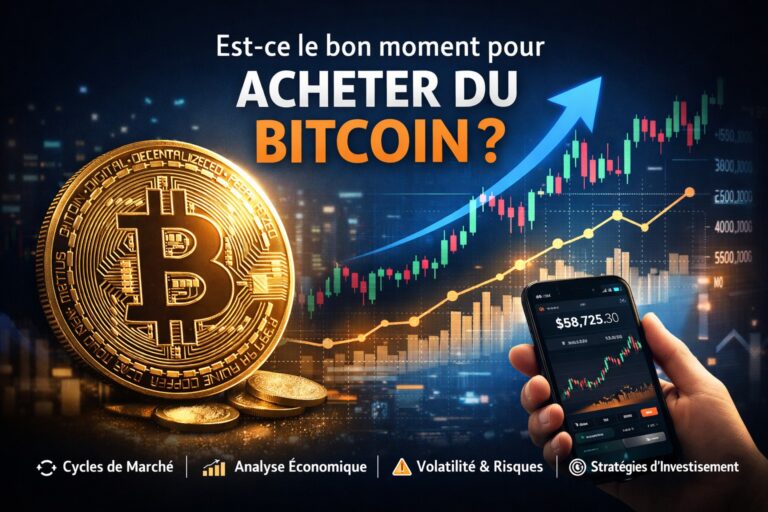finance Est-ce le bon moment pour acheter du Bitcoin?