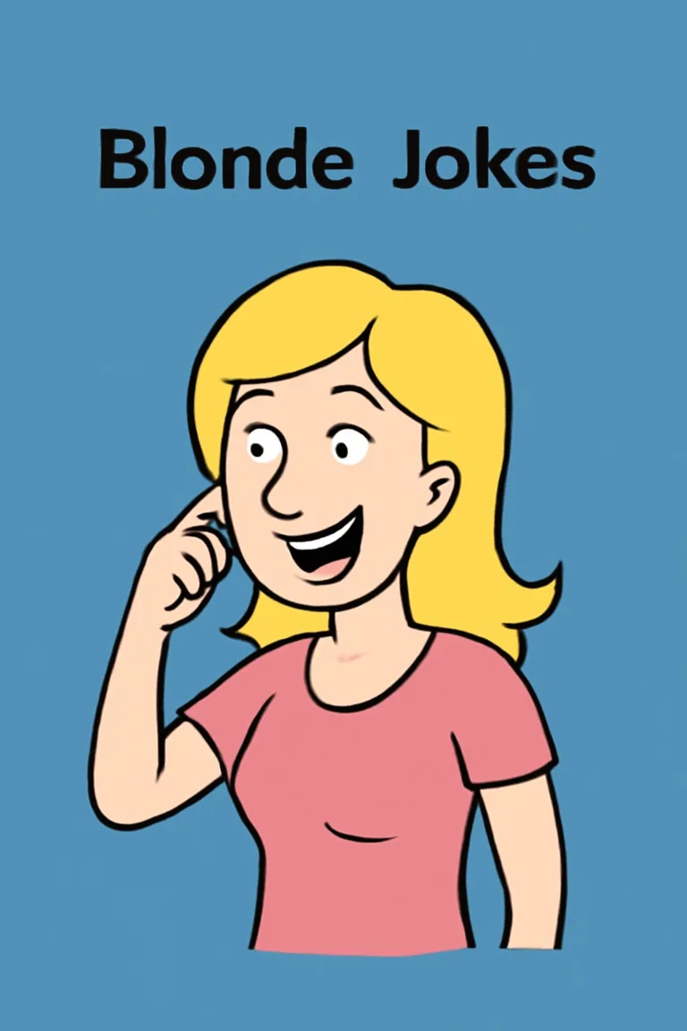 gag sur les blondes humour