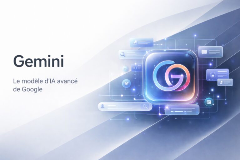 Interface Google Gemini assistant IA 2025 Gemini IA avancé de Google