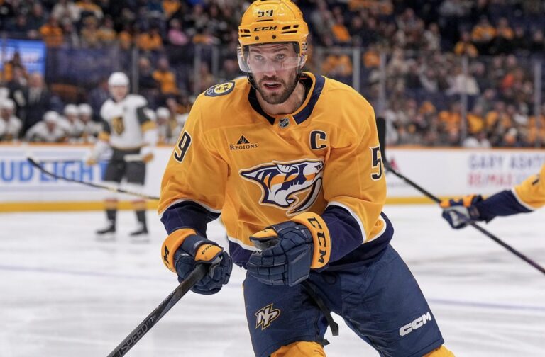 NHL: Roman Josi décroche la 2e étoile de la semaine