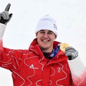 médaille d'or JO 2026 Super G masculin Franjo von Allmen