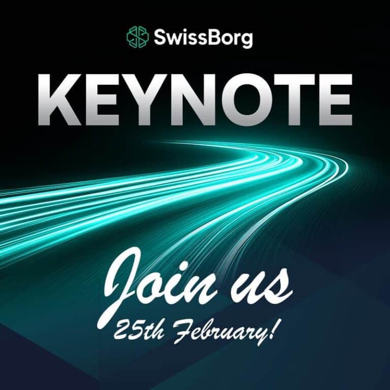 Keynote SwissBorg – 25 février 2026 : une vision ambitieuse pour l’avenir de la finance décentralisée