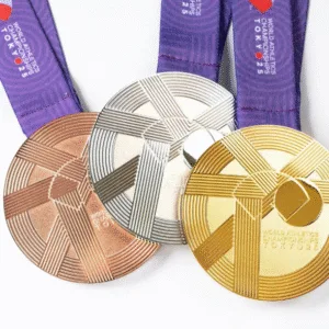 Médailles or argent bronze Tokyo 2025