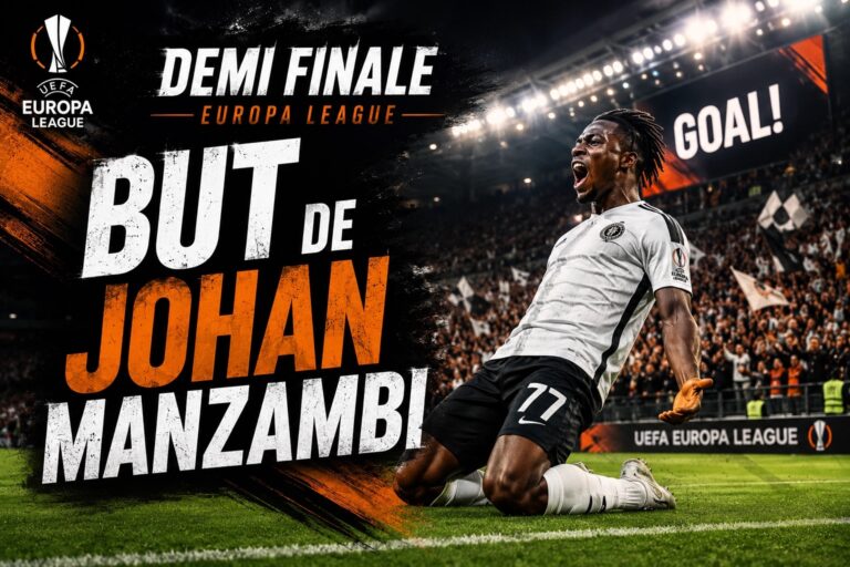 Vidéo du but de Johan Manzambi Europa League