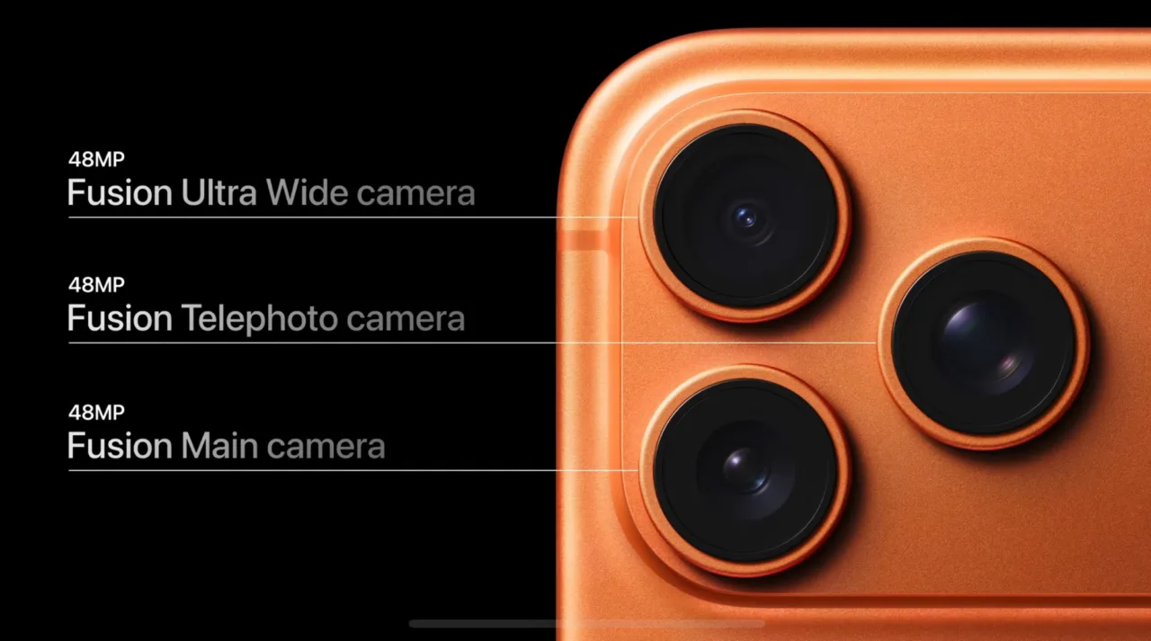 iPhone 17 appareil photo