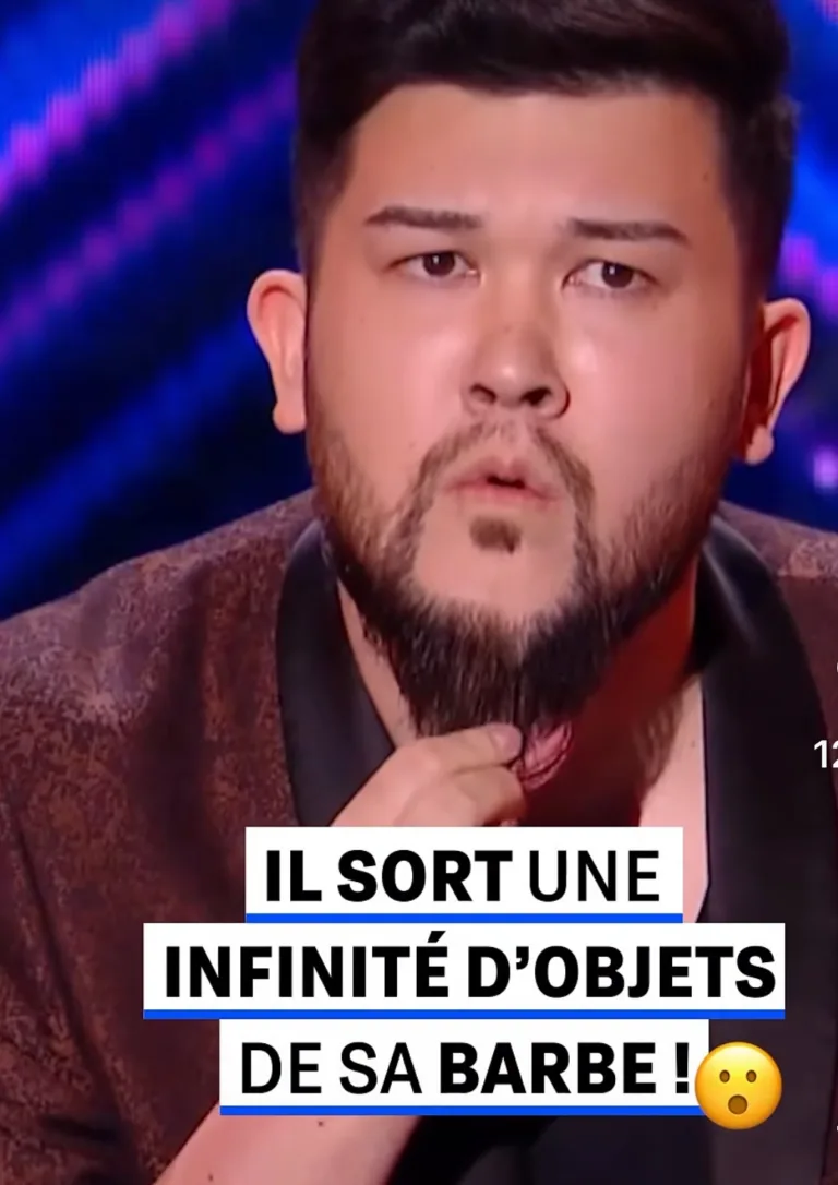 Incroyable talent France: magicien avec la barbe à Mary Poppins
