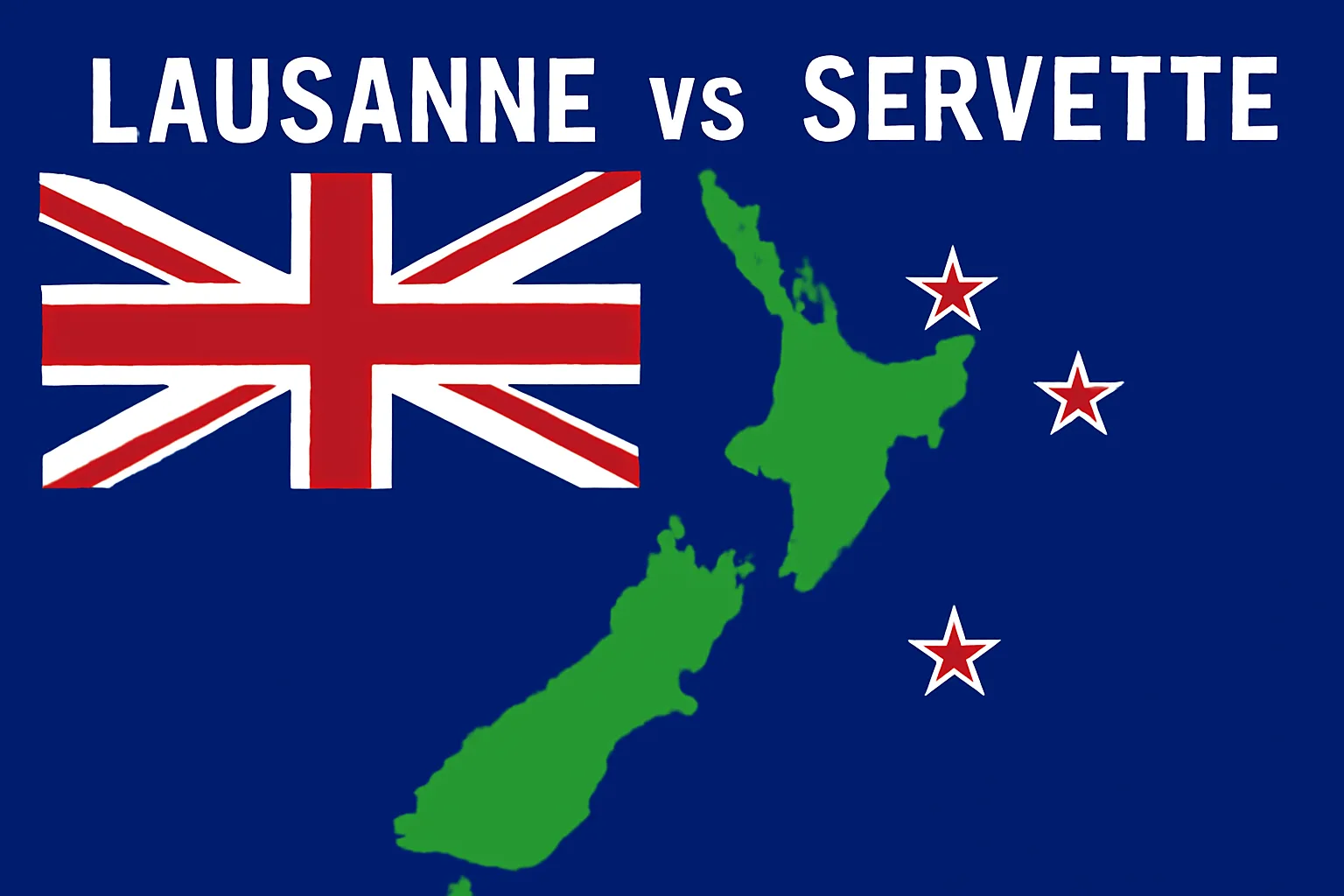 Derby foot: Lausanne – Servette en Nouvelle-Zélande