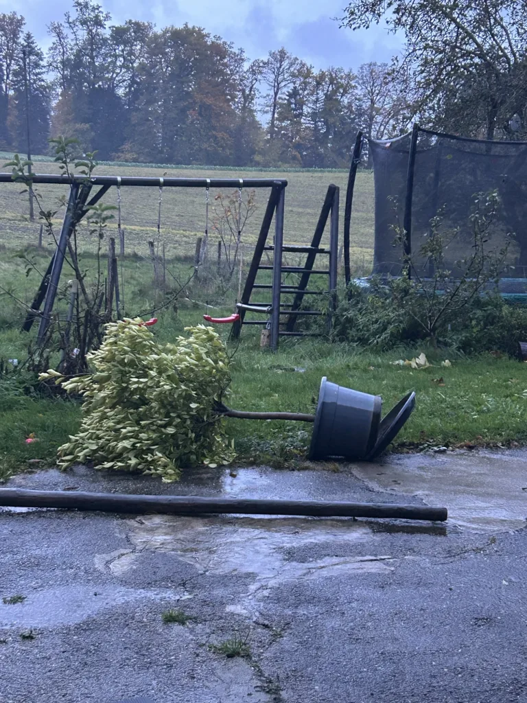 Tempête Benjamin: Déjà une coupure d’électricité au Val-de- Ruz