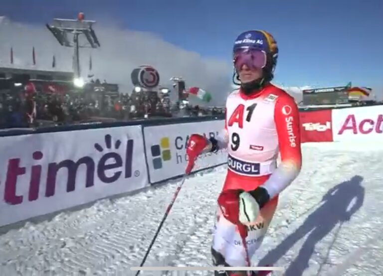 Slalom Gurgl: Tanguy Nef 5e