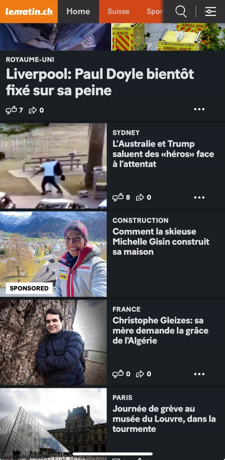 Un article sponsorisé de Le Matin avec Michelle Gisin suscite la polémique