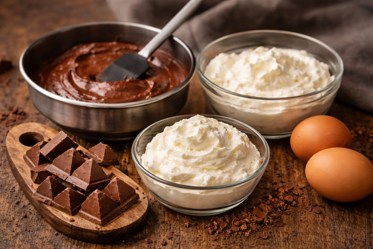 Ingredients Recette mousse au Toblerone facile et onctue