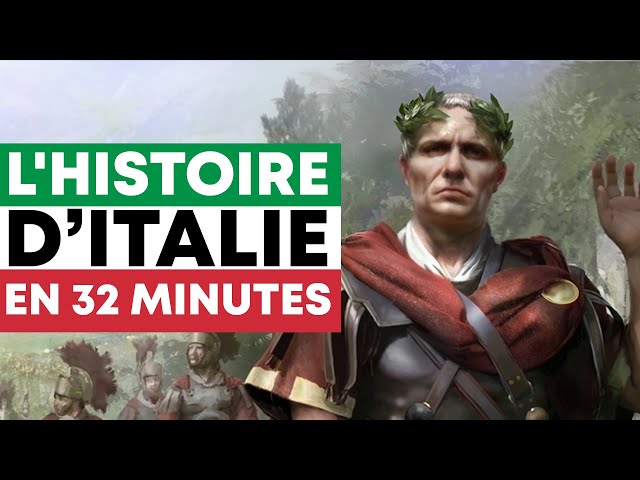 Histoire de l’Italie 🇮🇹 en vidéo