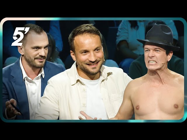 52 minutes : Saype parodie