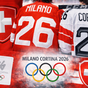 maillot hockey Suisse JO 2026