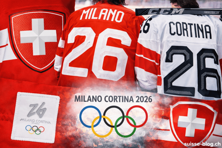 maillot hockey Suisse JO 2026