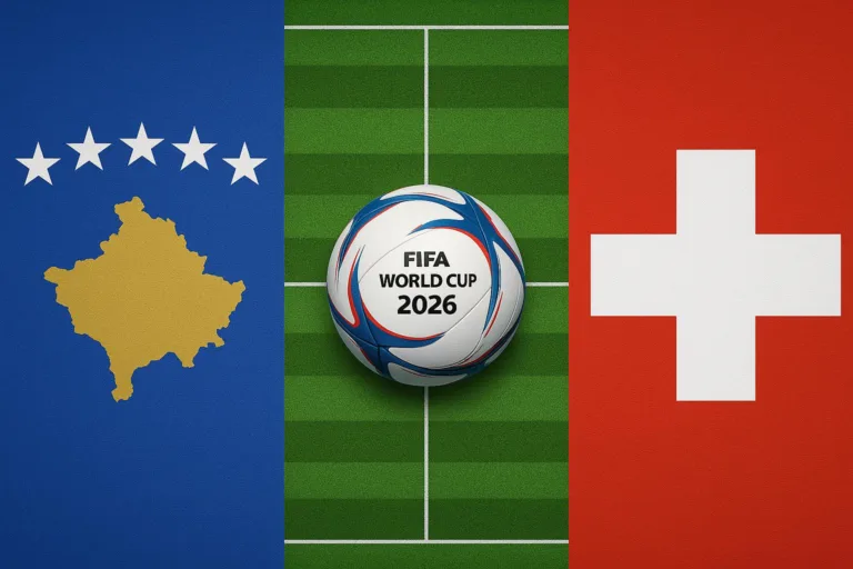 match Kosovo-Suisse Groupe B UEFA Qualification Mondial 2026