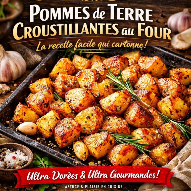 Pommes de terre croustillantes au four : la recette facile qui cartonne
