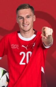 portrait Michel Aebischer milieu de terrain nati Mondial 2026