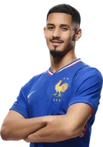 portrait de William Saliba équipe de France de Football Mondial 2026